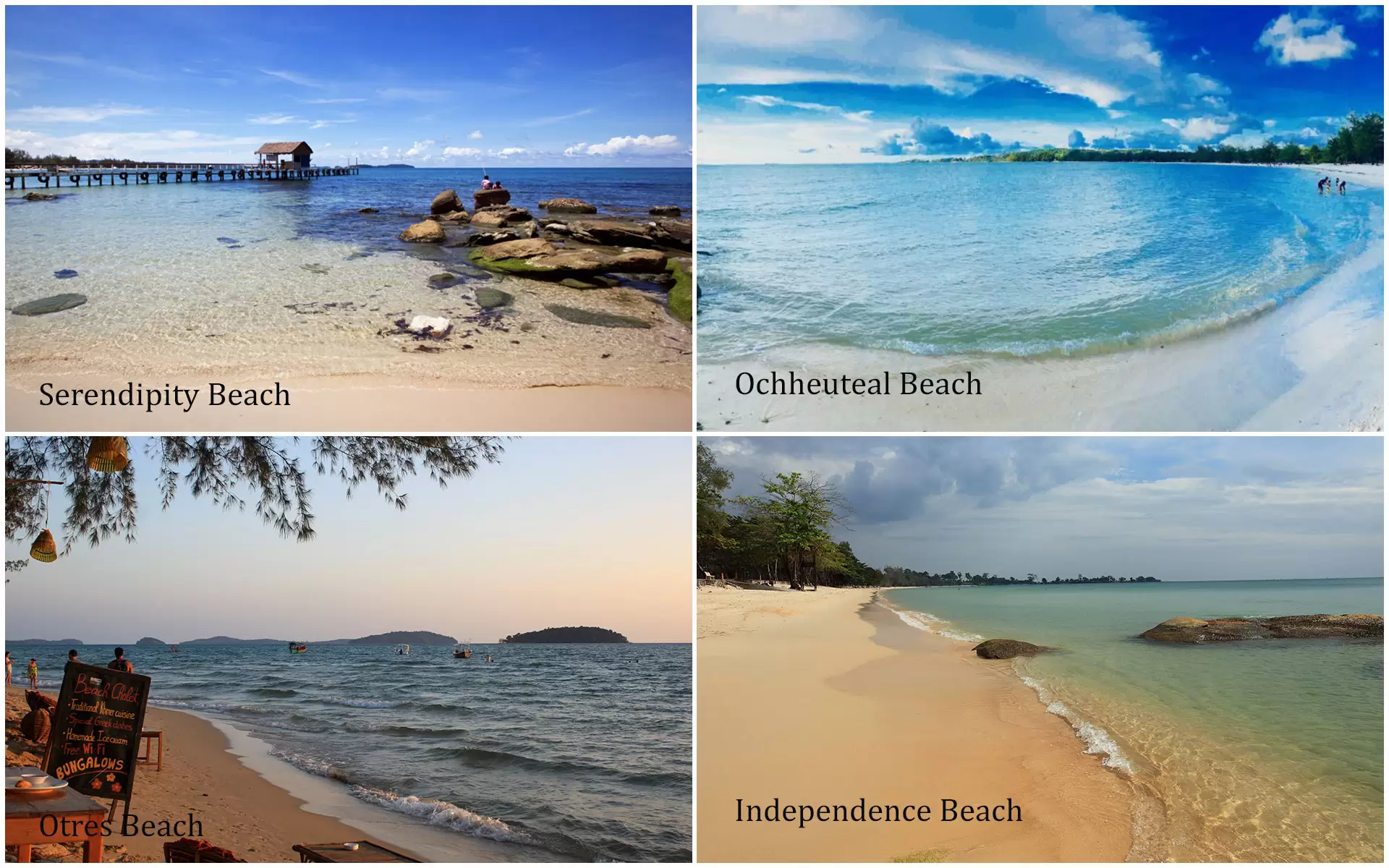 Beaches in Sihanoukville